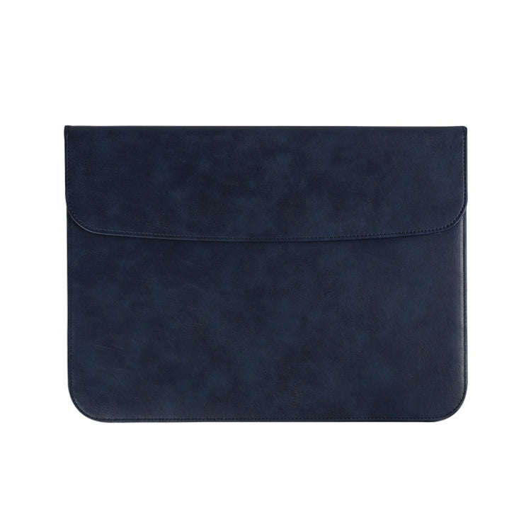 A20 Laptop Bag Magnetic Suction Slim Tablet Case Inner Bag, Size: 11/12 inch(Royal Blue)