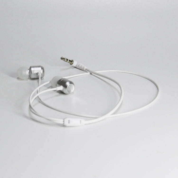 For Quest 2 VR Glasses Ear-in Headset 3.5 Elbow Aluminum Earphones(White)
