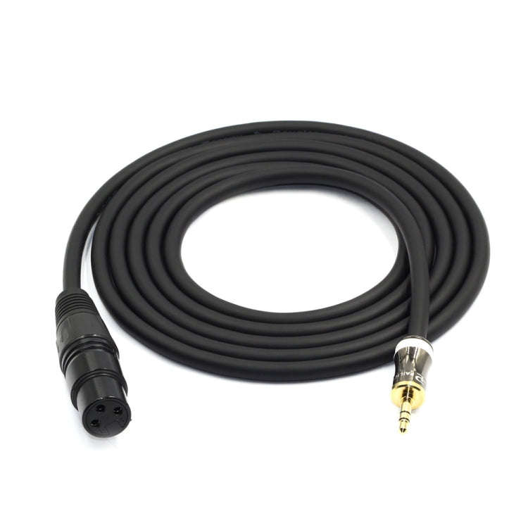 3.5mm To Caron Female Sound Card Microphone Audio Cable, Length: 3m