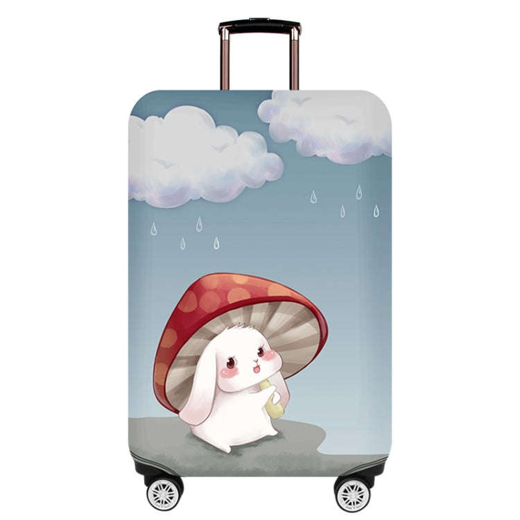 Thick Wear-resistant Luggage Elastic Dustproof Protective Cover, Size: M(Mushroom Rabbit)