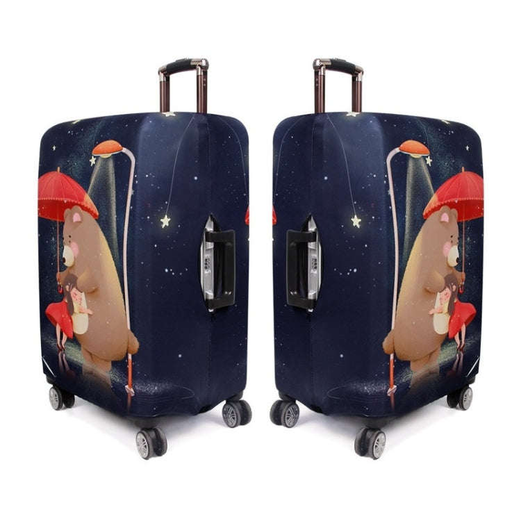 Thick Wear-resistant Luggage Elastic Dustproof Protective Cover, Size: M(Mushroom Rabbit)