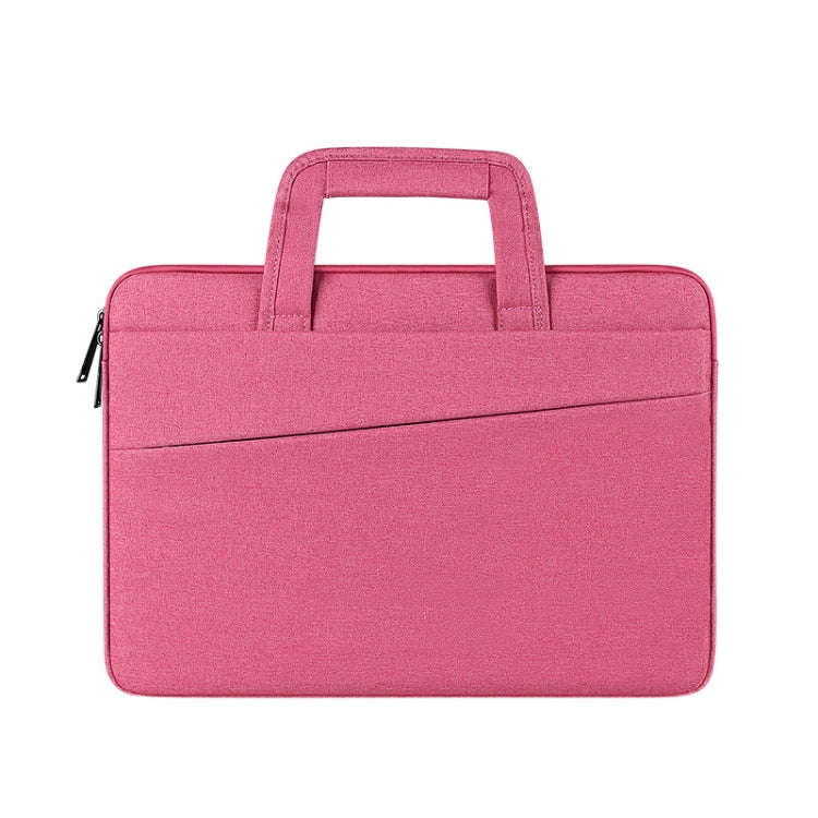 ST03 Waterproof Laptop Storage Bag Briefcase Multi-compartment Laptop Sleeve, Size: 14.1-15.4 inc...