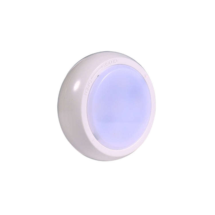 Ambience Pat Light Bedside Eye Protection Night Light, Color: White Light Battery(1pcs No Remote ...