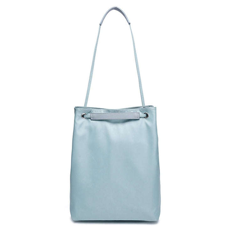 For Apple Macbook Shoulder / Handheld / Messenger Computer Bag, Size: Small(Lake Blue)