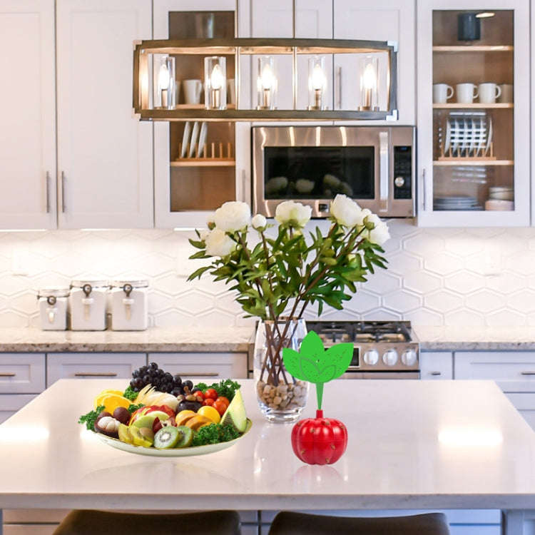 SK116 2pcs Small Pumpkin Fruit Fly Traps Fruit Flying Worm Catcher(Red)