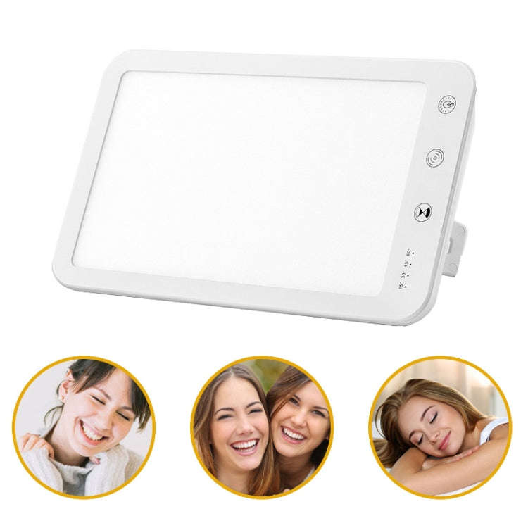 JSK-30 LED Timing Intelligent Dimming SAD Therapy Lamp, Specification: With Power Line+US Plug