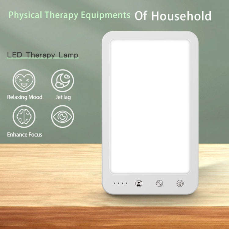 JSK-30 LED Timing Intelligent Dimming SAD Therapy Lamp, Specification: With Power Line+EU Plug