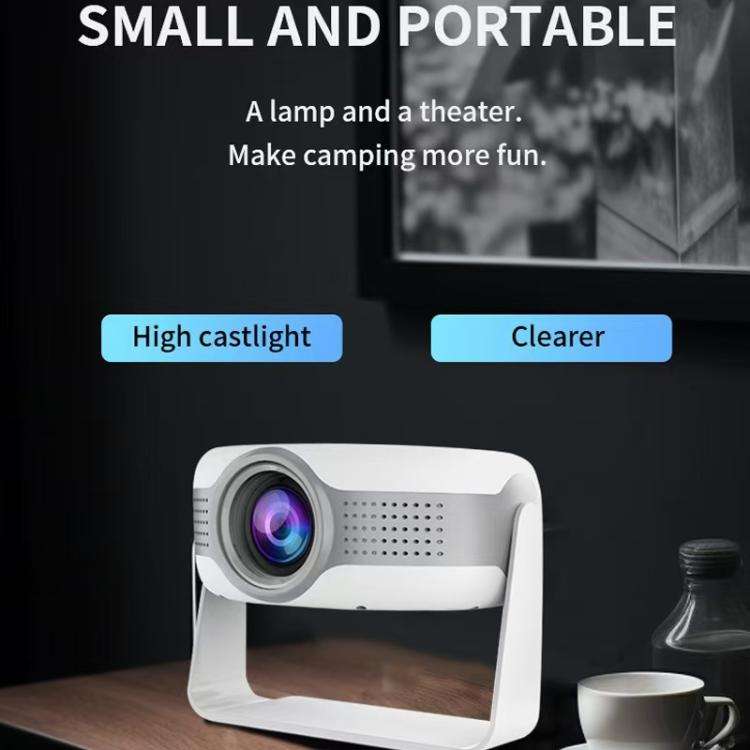 T269 Pro 1280x720P Smart Projector WiFi 6 4K Android 11 System Home Cinema EU Plug