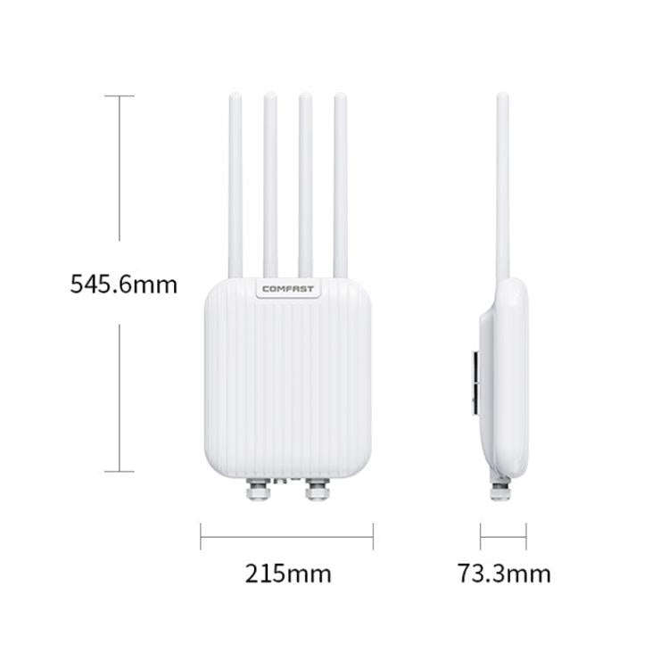 COMFAST CF-WA973 WiFi 7 Outdoor Access Point Dual-Band 3600Mbps High Power Wireless AP, 2.5G WAN ...