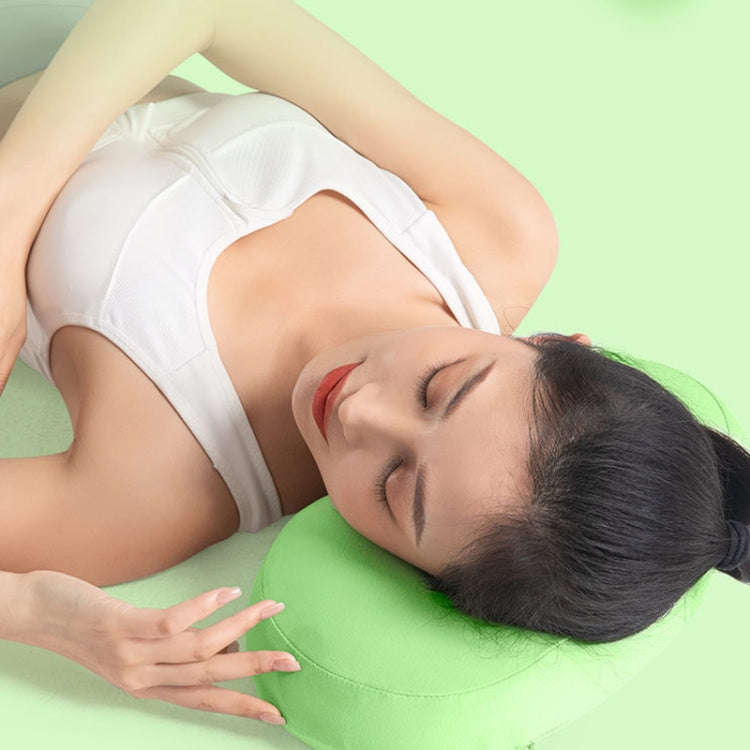 Memory Foam Pillow Bread Pillow Neck Pillow Relieve Cervical Pressure 42 x 21.5 x 10cm(Yellow)