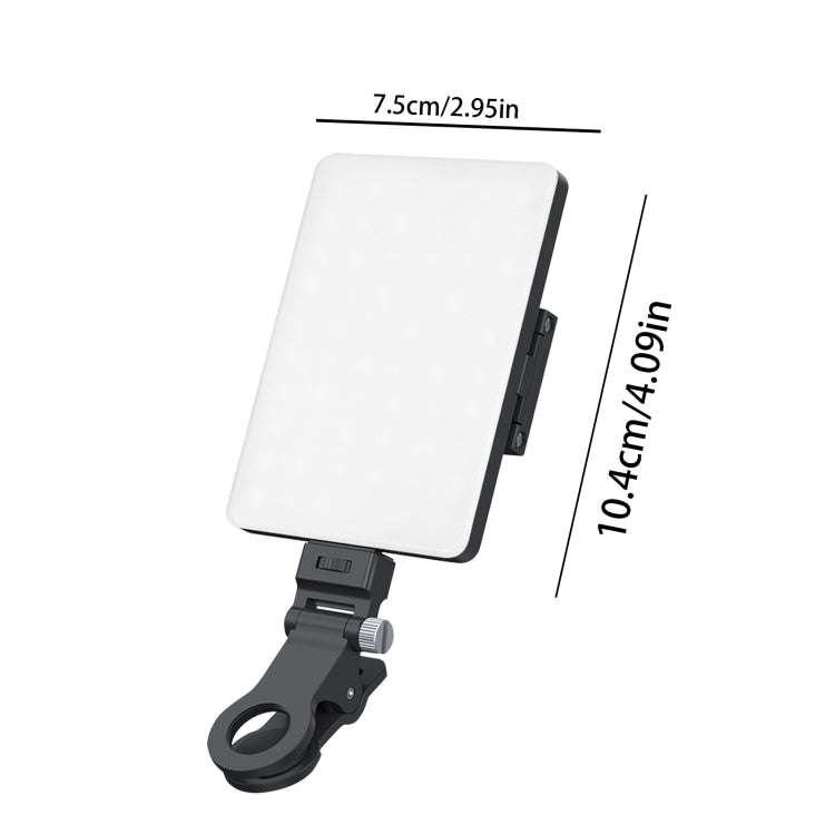 V11 Cool & Warm  With Screen  5W Mobile Phone Fill Light Live Broadcast Pocket Light