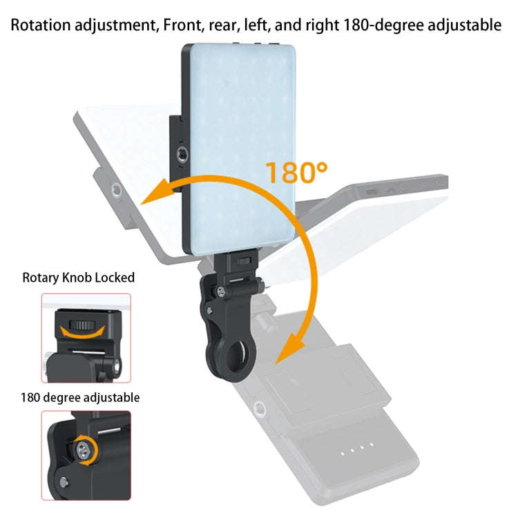 V11 Cool & Warm  With Screen  5W Mobile Phone Fill Light Live Broadcast Pocket Light