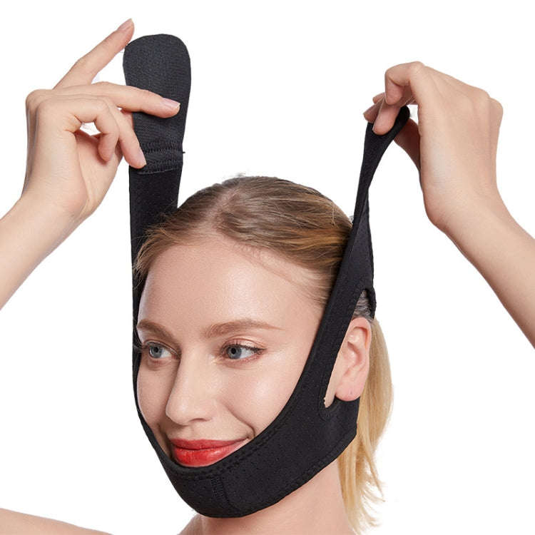 MK122 Anti-snoring Belt Triangular Chin Strap Unisex Face-slimming Lifting Bandage and Wrinkle Re...