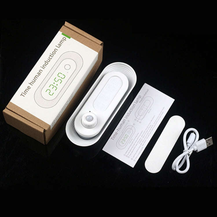 D05  Smart  Induction Magnetic Night Light with Time Display,Spec: Knob Dimming