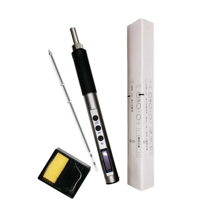 T12-I PTS100 Intelligent Portable Digital Display Small Constant Temperature Repair Soldering Iro...