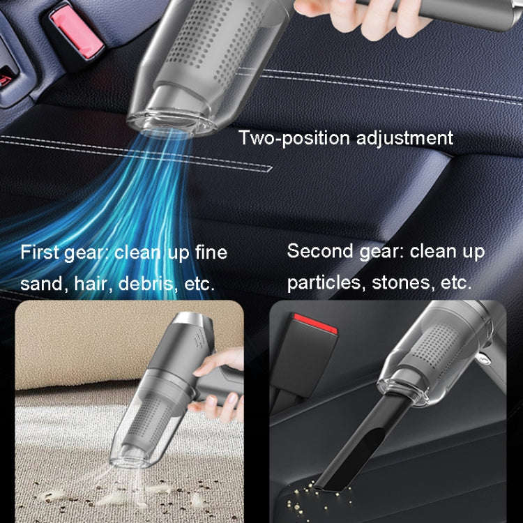 SUITU ST-6671 Wireless Car Vacuum Cleaner Small Handheld Blowing and Suction Dual Use, Style: Bas...