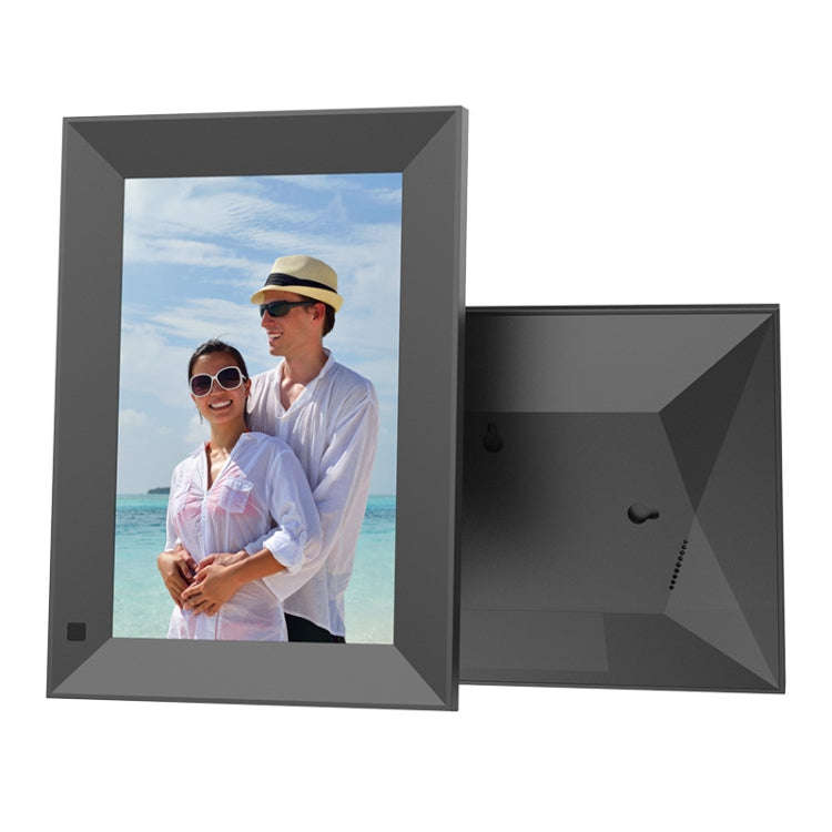 JT080F-C01 8-Inch Smart Touch Alarm Clock Calendar Electronic Photo Frame With Human Sensor Funct...