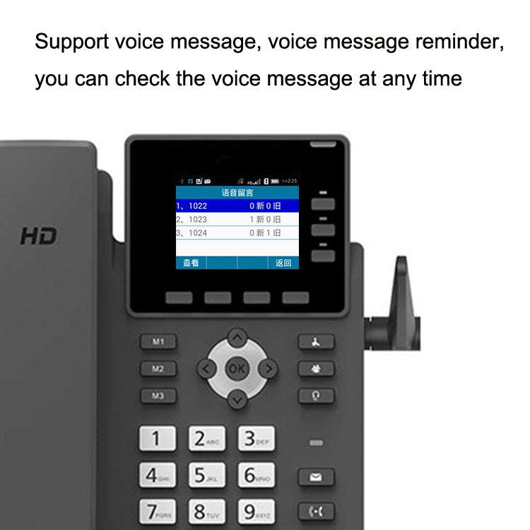 S01 Smart VOIP Network Phone 4G Full Netcom SIP Audio ConferenceBusiness Office Wireless Fixed La...