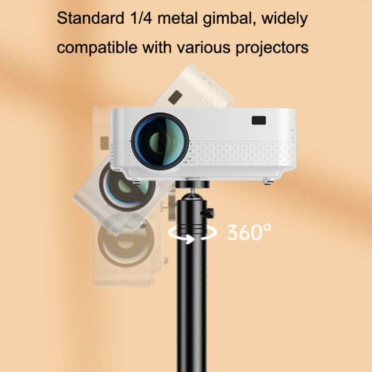 TY01 Projector Bracket Home Office Monitor Punch-free Bracket, Style: Flooring Telescopic Against...