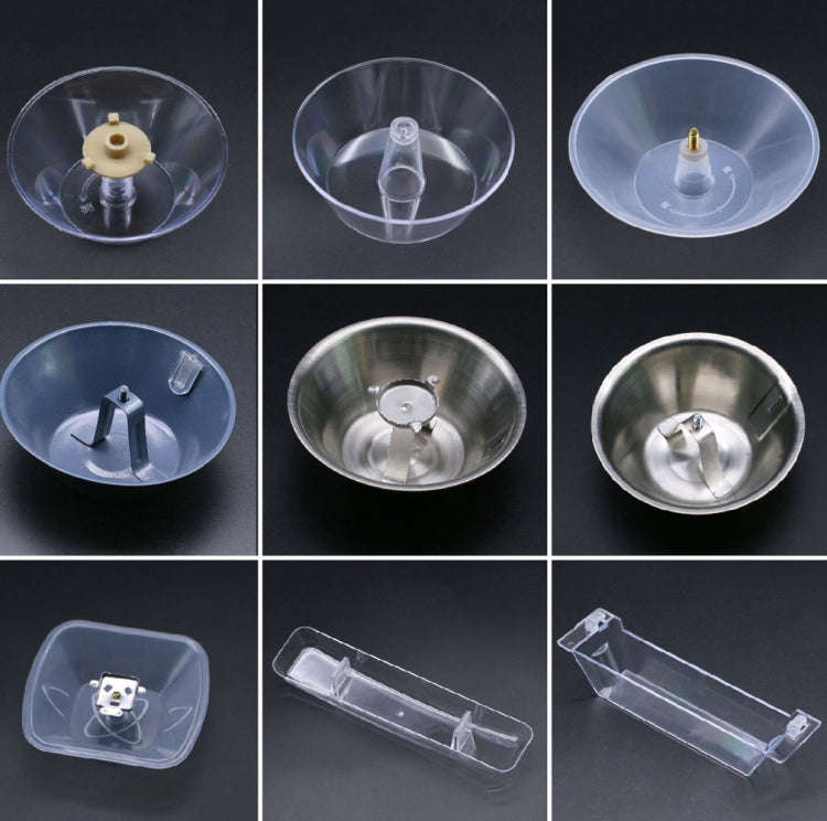 F004 4.8mm Range Hood Oil Connection Box PP Plastic Screw Oil Cup