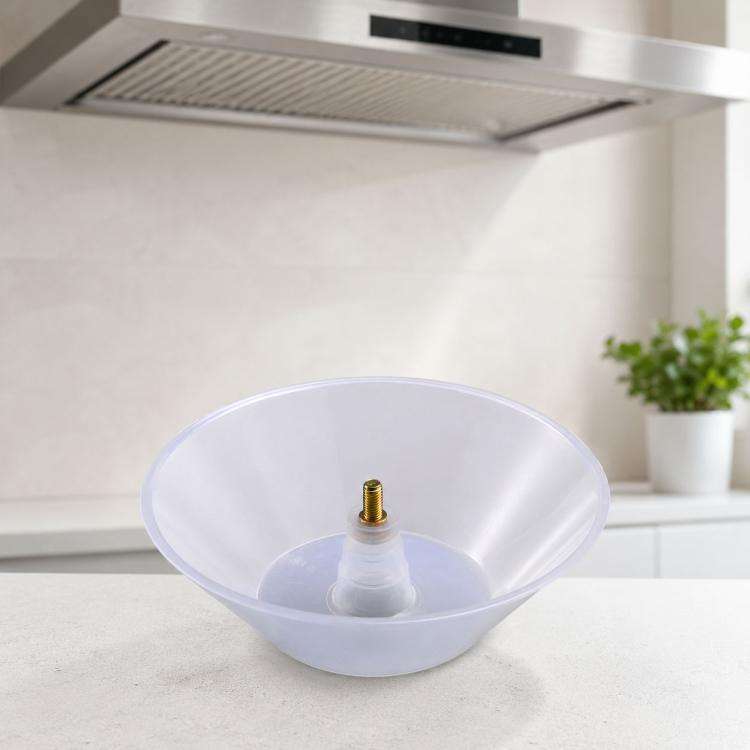 F004 4.8mm Range Hood Oil Connection Box PP Plastic Screw Oil Cup