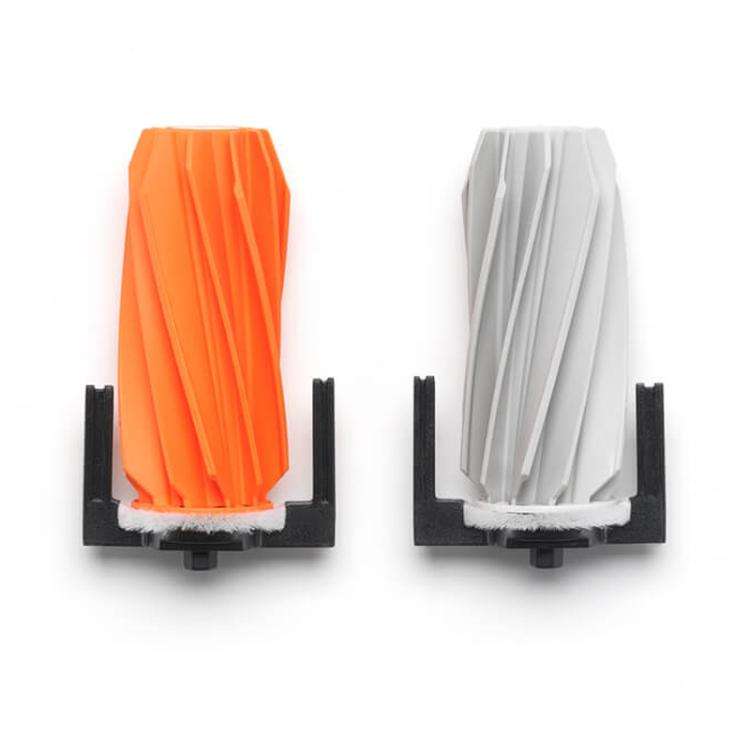 Original 1pair Soft Rubber Roller Brushes for DJI ROMO P / A / S
