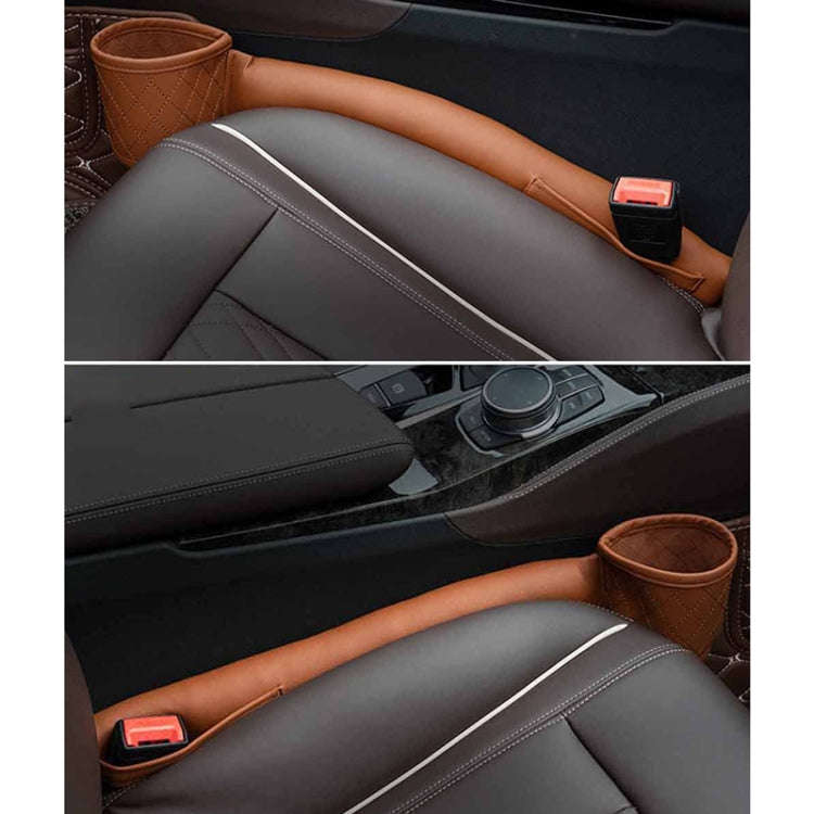 Car Seat Gap Leak-Proof Plugs Debris Storage Bag, Color: Gray Co-pilot