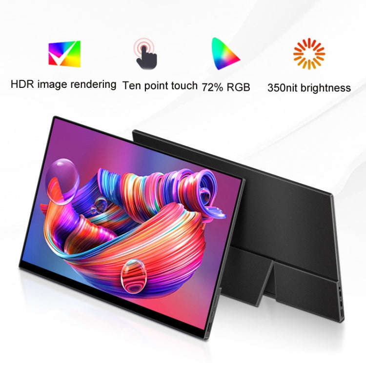 13.3 inch Touch Version 4K Portable External Extended Screen Display For Switch/PS5/Mobile Phone/...