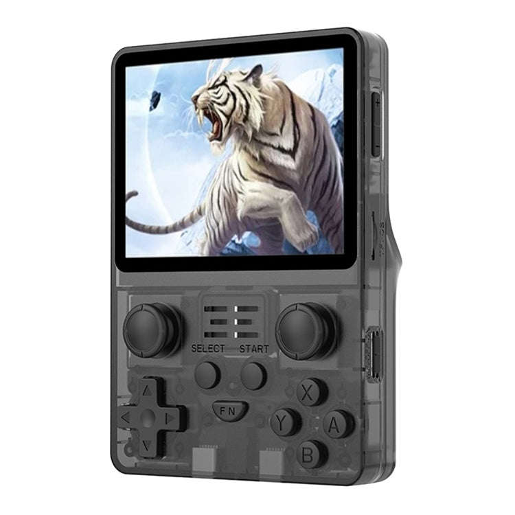 POWKIDDY RGB20S  3.5-Inch IPS Screen Retro Open Source Handheld Game Console 16GB+64GB (Black)
