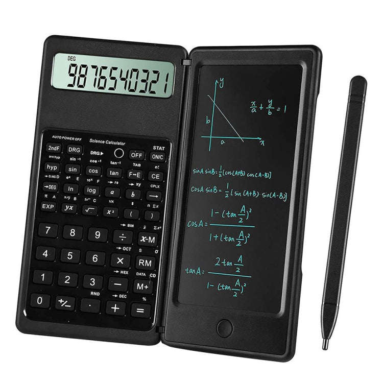 Function Model 6 inch Learning Business Office Portable Foldable LCD Writing Board Calculator