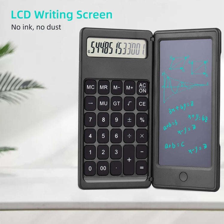 Function Model 6 inch Learning Business Office Portable Foldable LCD Writing Board Calculator