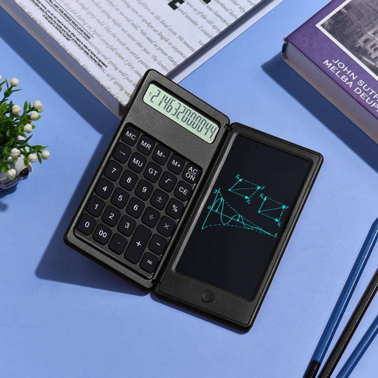 Function Model 6 inch Learning Business Office Portable Foldable LCD Writing Board Calculator