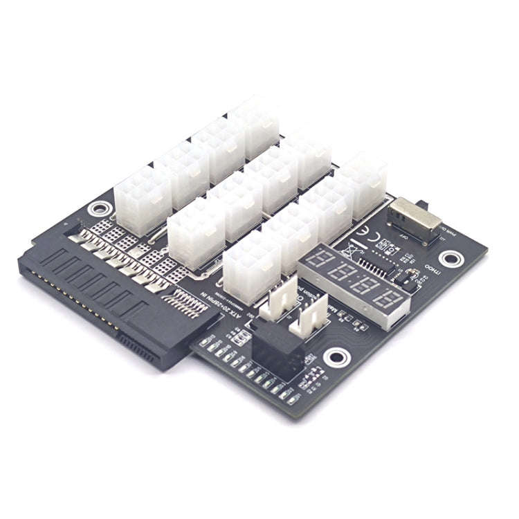 2200W To 6P Graphics Card Power Board For HP Server Power Supply(Black)