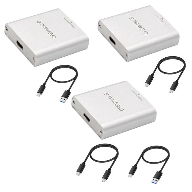 10G High Speed USB3.2 Z6/Z7 1DX3 Wiring CFEXPRESS Card Reader With C-C Line