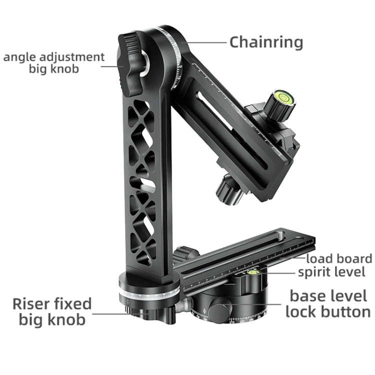 BEXIN  GH-720A Tripod Head  720 Degree Rotating Panorama Head