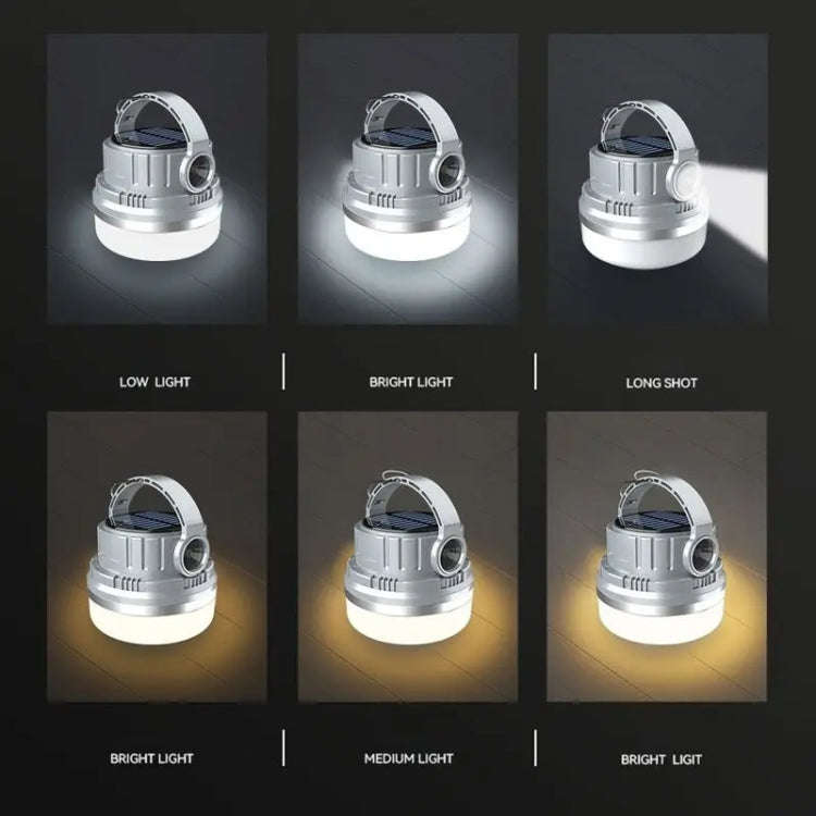 M10 Solar Tent Light With Portable Power Supply Handheld Camping Light Outdoor Vintage Mood Light...