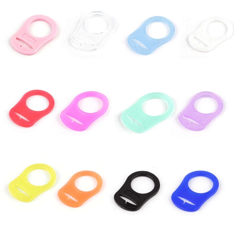 10pcs Dummy Pacifier Holder Clip Adapter Ring Button Style Pacifier Adapter(C17)