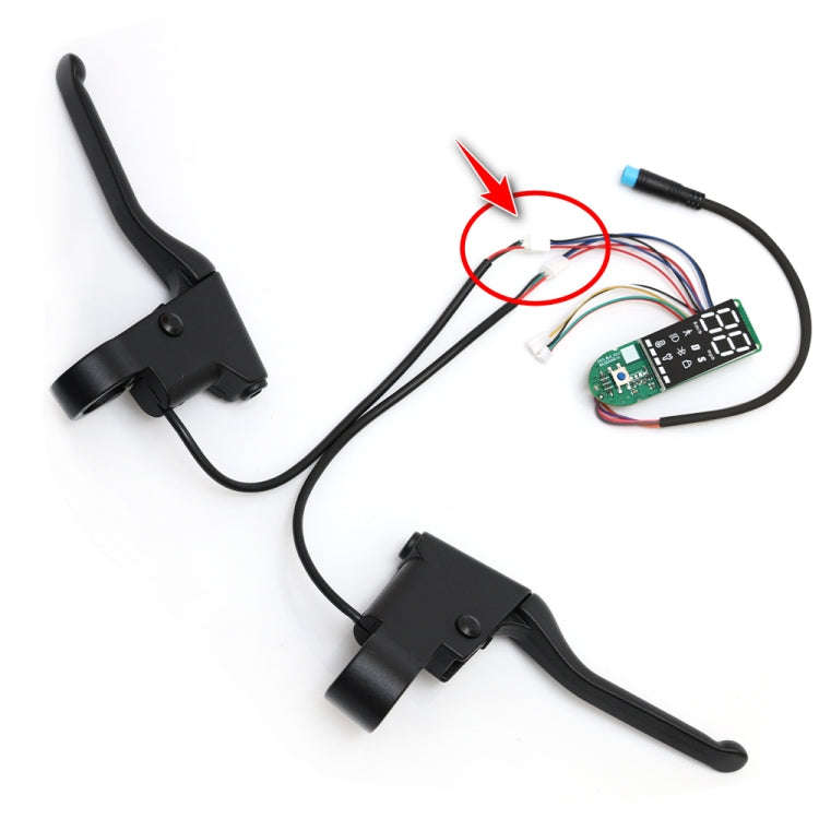For Xiaomi Electric Scooter Pro/Pro 2/1S Four-Wire Double Brake Bluetooth Board Set, Spec: With S...