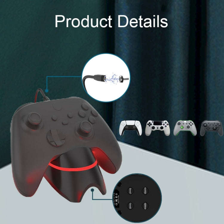 iplay HBX-252 Magnetic Port Gamepad Charger Gaming Accessories for Switch / PS5 / PS4 Slim Pro / ...
