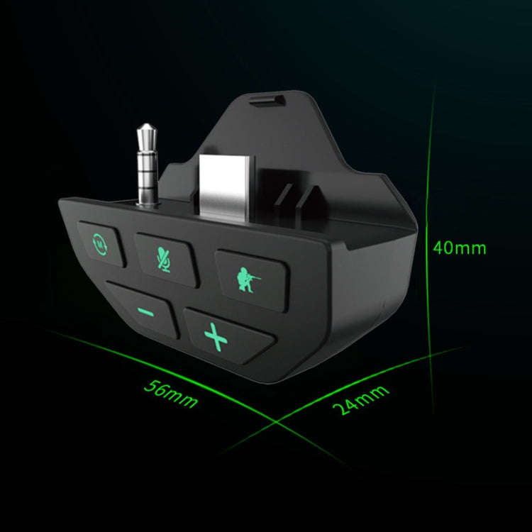 Iplay For XBOX ONE S/XBOX Series X Headphone Audio Adapter(Black)