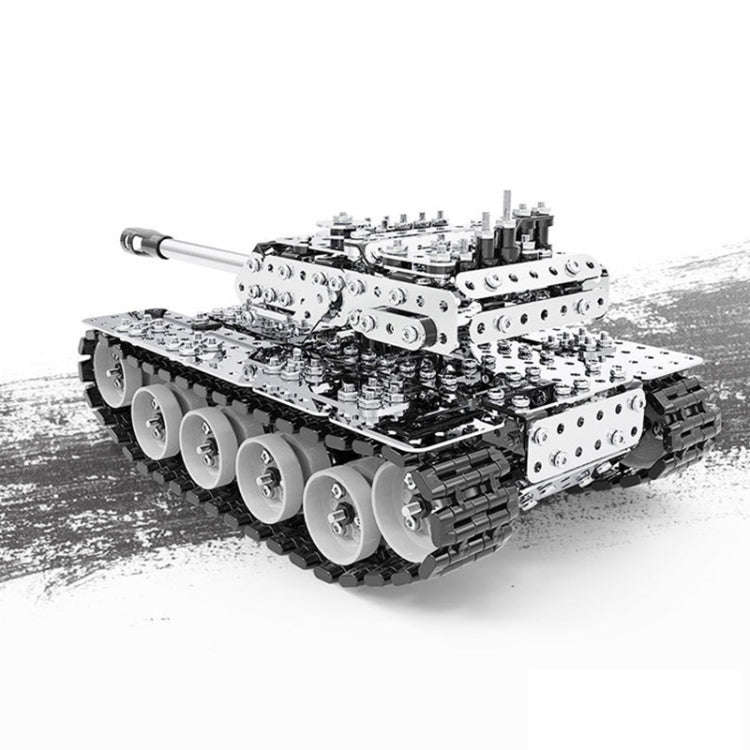 843pcs Main Tank 3D Metal Model Precision Mechanical Assembly Tank Assembly High Difficulty Toys