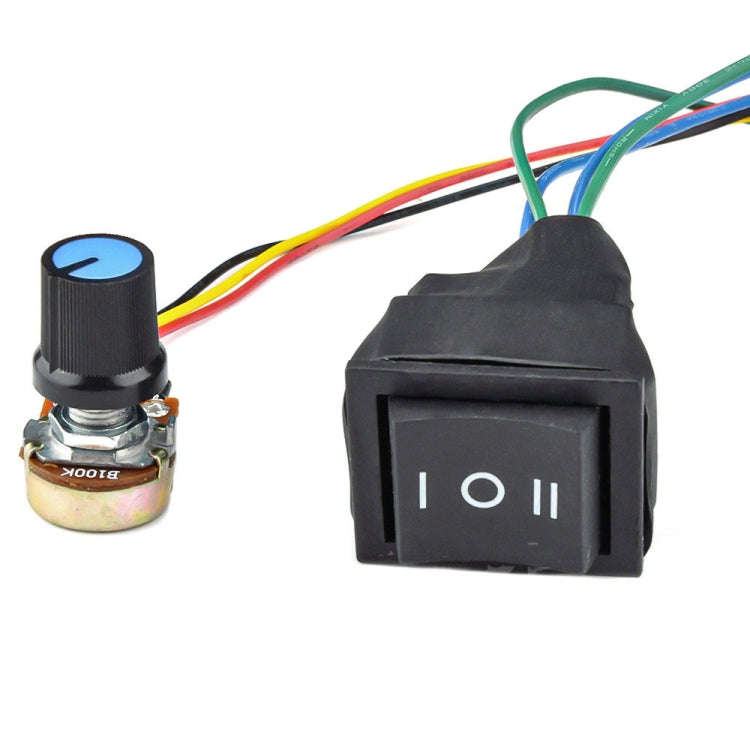 20A Forward And Reverse DC Speed Regulator 9-60V Pulse Wide Motor Driver PWM Control Board(With S...