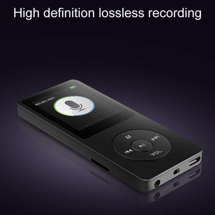 Bluetooth MP3/MP4 Student Walkman Music Player E-Book Playback With 16GB Memory Card