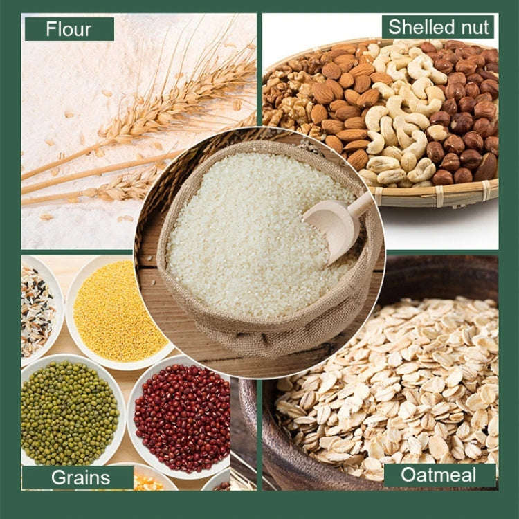 5pcs Portable Food Packaging Bag Grain Sealed Bag Fresh-keeping Storage Bag, Capacity: 500g