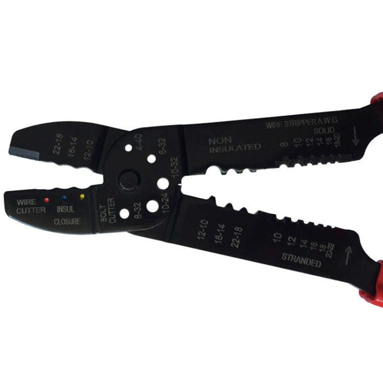 Multifunctional Cable Stripping Manual Crimping Pliers(HS-313)