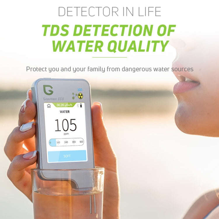 Greentest ECO6T Food Nitrate Water Quality Nuclear Radiation Environmental Detector With Timer, E...