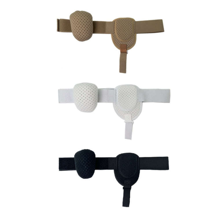 Adult Hernia Belt Groin Protection Belt, Color: White