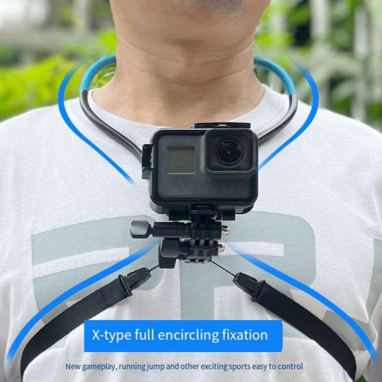 TUYU Camera Neck Holder Mobile Phone Chest Strap Mount  For Video Shooting//POV, Spec: Vertical S...