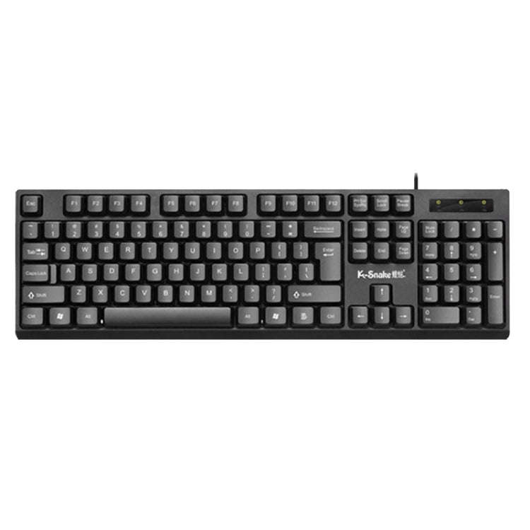 K-Snake K001 Wired Keyboard And Mouse Set Desktop Computer Keyboard, Style: Without Mouse