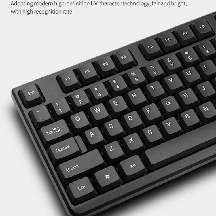 K-Snake KM007 Wired Keyboard And Mouse Set Desktop Computer Keyboard, Style: With Mouse